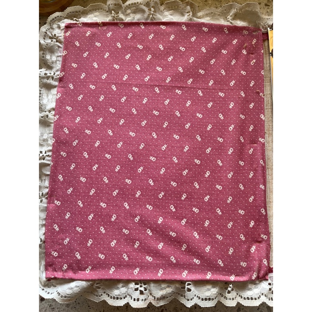 Vintage 80s Pink Floral Lace Photo Album Cottagecore - Picture 4 of 6